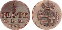 Oldenburg 1/2 Grote Peter Friedrich Wilhelm 1785-1823