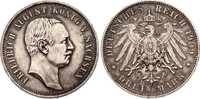 Sachsen 3 Mark Friedrich August III. 1904-1918
