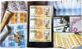 10.000 Shekel 1984 Israel Sheet 3 Banknotes of 10.000 Shekel, Golda 1984, Israel, Very Scarce Uncirculated