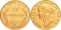 Australia Sovereign 1870 Gold Sovereign „Sydney“, Australien -