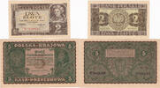 Poland 2 and 5 Zlotych 2 and 5 Zlotych Poland 1919 and 1936 -