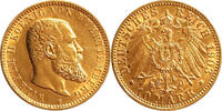 Germany-Wurttemberg 10 Mark 1903 Gold 10 Mark, Germany-Wurttemberg, William II, Scarce -