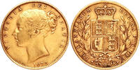 Great Britain Sovereign 1872 Gold Sovereign Shields die number 8, Great Britain -