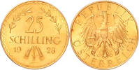 Hungary 25 Shilling 1928 Gold 25 Schilling, Österreich -