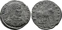 Roman Empire Double Maiorina Julian II, The Philosopher. Attractive & Unusual Portrait. -