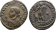 Roman Empire Follis Licinius II, as Caesar. Antioch. Curious Error on the Mintmark Area. -
