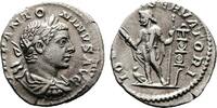 Roman Empire Denarius Elagabalus. Nicely Toned with Clear & Well Defined Images! -