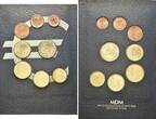 Diverse Länder, 3,88 Euro Kursmünzensätze + Silbermedaille 2002, Griechenland, Luxemburg, Österreich, 3 Stück, Original-Verpackung, Zertifikat, unzirkuliert