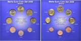 Malta, 3,88 Euro 2008, Kursmünzensatz, Postausgabe, unz.