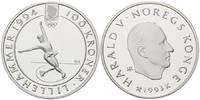 Norwegen, 100 Kronen Olympische Spiele in Lillehammer 1994 - Eiskunstlauf,