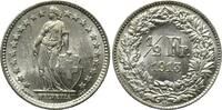 Schweiz, 1/2 Franken Bundesstaat, seit 1848, -