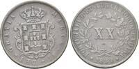 Portugal, 20 Reis Maria II., 1834-1853, -