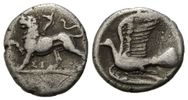 Griechenland, Sikyonia, AR Hemidrachme Stadt Sikyon,