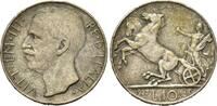 Italien, 10 Lire Vittorio Emanuele III., 1900-1946, -