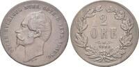 Schweden, 2 Öre Oskar I., 1844-1859, -