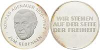 BRD, Medaille KONRAD ADENAUER, 1876-1967, Erster Deutscher Bundeskanzler, -