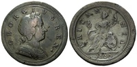 Großbritannien, 1/2 Penny Georg I., 1714-1727,