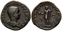 Röm. Reich, AE Sesterz Philipp II. als Caesar, 244-247,
