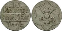 Danzig, 10 Pfennig Freie Stadt,
