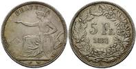 Schweiz, 5 Franken Bundesstaat, seit 1848,