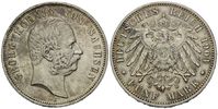 Sachsen, 5 Mark Georg, 1902-1904,