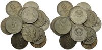 Russland, 16x 1 Rubel Lot Gedenkmünzen,