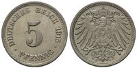 Kaiserreich, 5 Pfennig Kleinmünze,