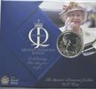 Großbritannien, 5 Pfund 60. Thronjubiläum,