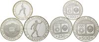 Jugoslawien, 850 Dinar (3 Münzen) Olympiade Sarajevo 1984,