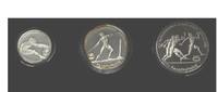 Griechenland, 850 Drachmen Leichtathletik EM 1982 Athen - 1. Satz,