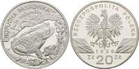 Polen, 20 Zlotych Kreuzkröte,