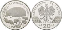 Polen, 20 Zlotych Braunbrustigel,