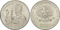 Polen, 10000 Zloty Papst Johannes Paul II. in Polen,