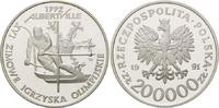 Polen, 200000 Zloty Olympische Spiele in Albertville 1992 - Slalom,