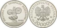 Polen, 200000 Zloty Olympische Spiele in Barcelona 1992 - Gewichtheben,