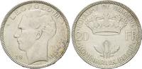 Belgien, 20 Francs Leopold III., 1934-1950,