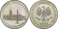 Polen, 100 Zloty Königsschloss in Warschau,