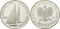 Polen, 200000 Zloty Olympische Spiele in Barcelona 1992 - Segeln,