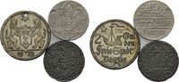 Danzig, 10 Pfennig 1920; 10 Pfennig 1923; 2 Guld Freie Stadt, 1920-1939,