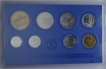 DDR, KMS Kursmünzensatz 1 Pfg. bis 5 Mark,
