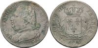 Frankreich, 5 Francs Ludwig XVIII. 1814, 1815-1824,