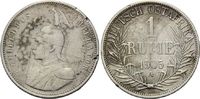 Deutsch Ostafrika, 1 Rupie Wilhelm II., 1888-1918,