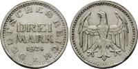 Weimarer Republik, 3 Mark Kleinmünze,