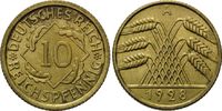 Weimarer Republik, 10 Pfennig Kleinmünze,