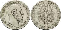 Mecklenburg-Schwerin, 2 Mark Friedrich Franz II., 1842-1883,