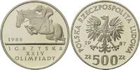 Polen, 500 Zlotych Olympische Spiele 1988 in Seoul,