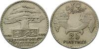 Libanon, 25 Piaster Republik Libanon, Französisches Protektorat, 1920-1941,
