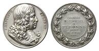 Frankreich: Peronne, Medaille Finanzminister Jean Baptiste Colbert, -