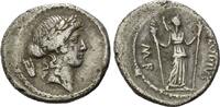 Röm. Republik, AR Denar P. Clodius M.f. Turrinus, 42 v.Chr.,