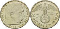 Drittes Reich, 5 Mark Hindenburg,